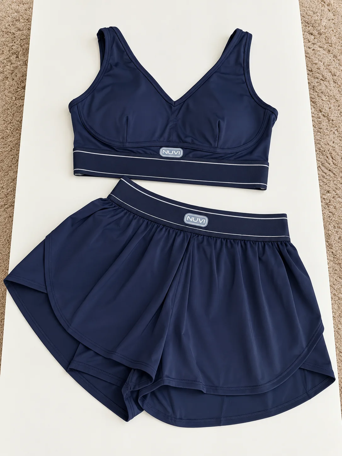 Conjunto short duplo inspiração alô