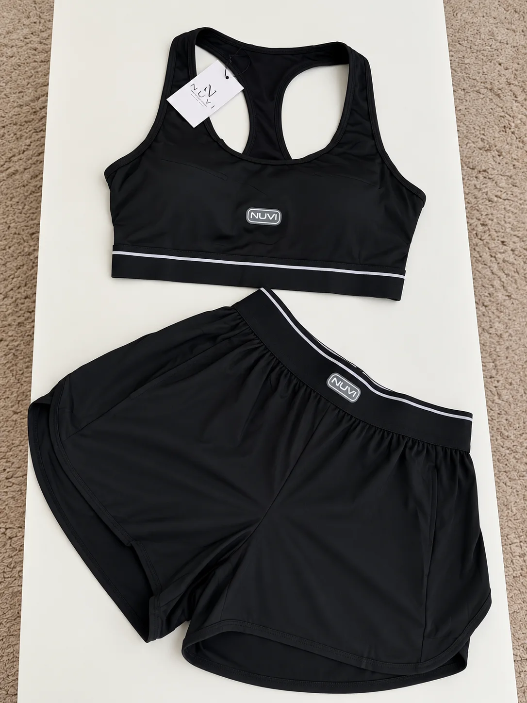 Conjunto short duplo Inspiração alô premium
