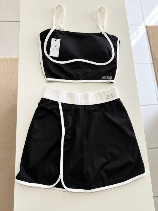 Conjunto short saia