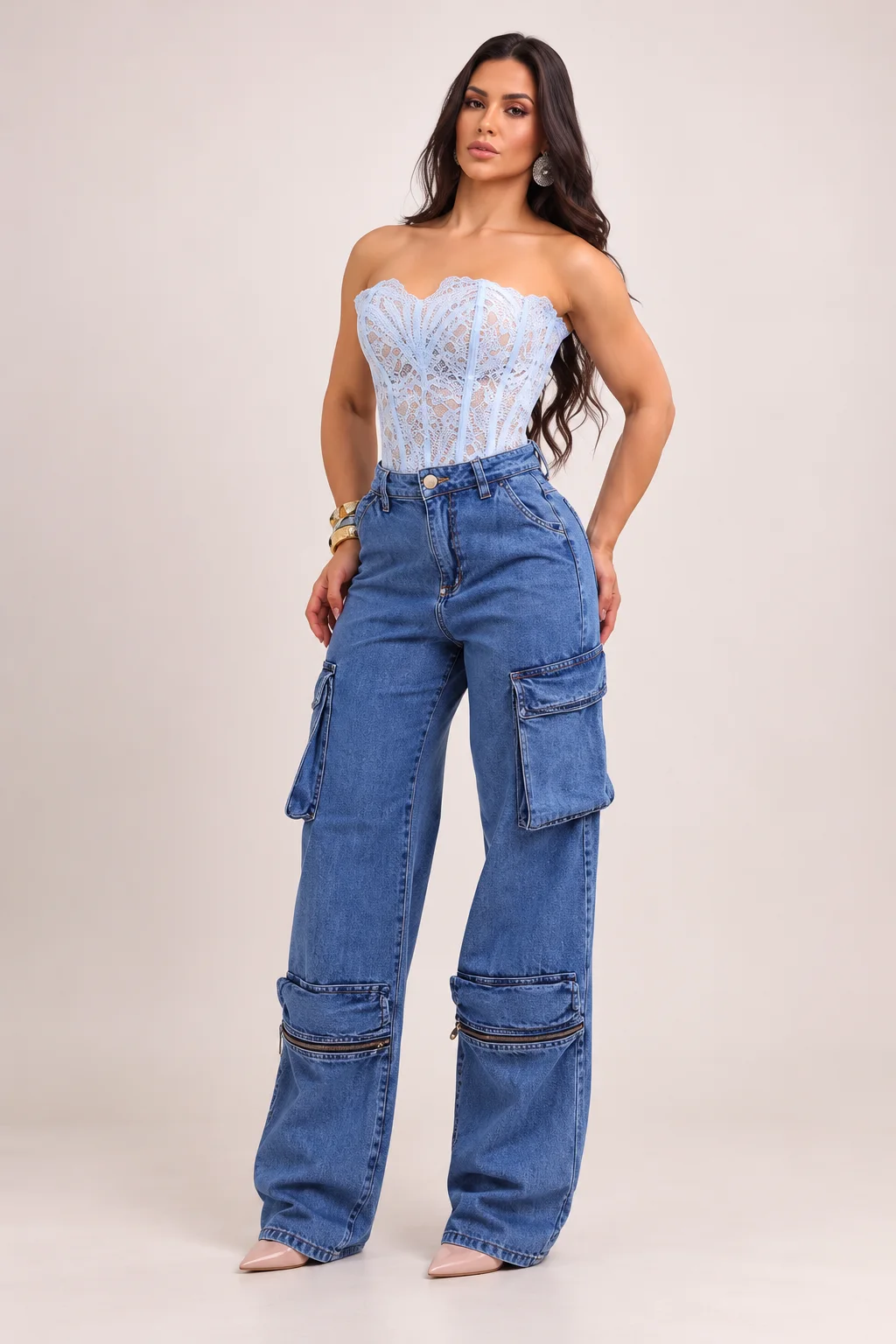 Calça cargo Alana